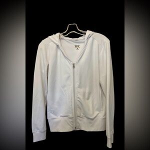 Tail Golf Zip Up White Jacket